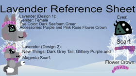 Lavender Reference Sheet! 500+ Views Special!