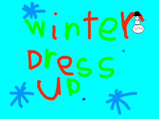 winter dress up☃️❤️👗👕🪅