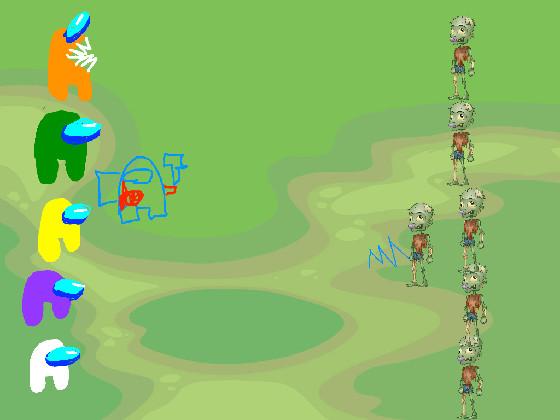 among us vs. Zombies 1 1