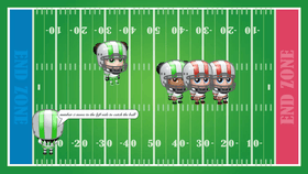 NFL game winning green team