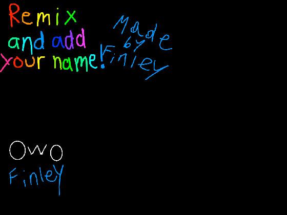 remix add your name 1