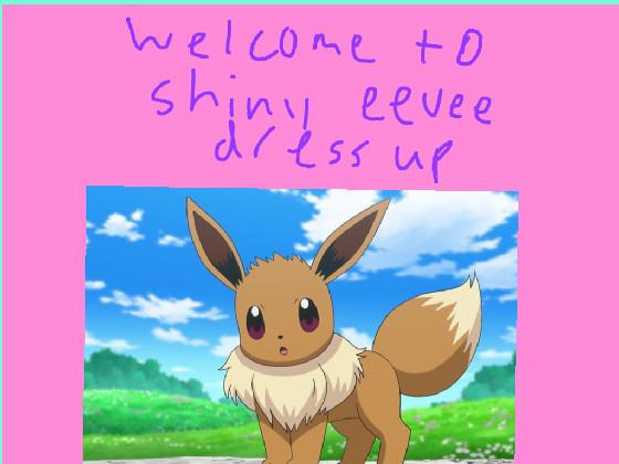 Shiny Eevee Dress Up 1