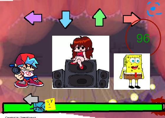 spongebob is a noob at FNF