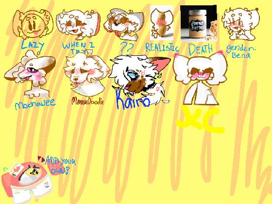 Peanut In Diffrent Styles 1
