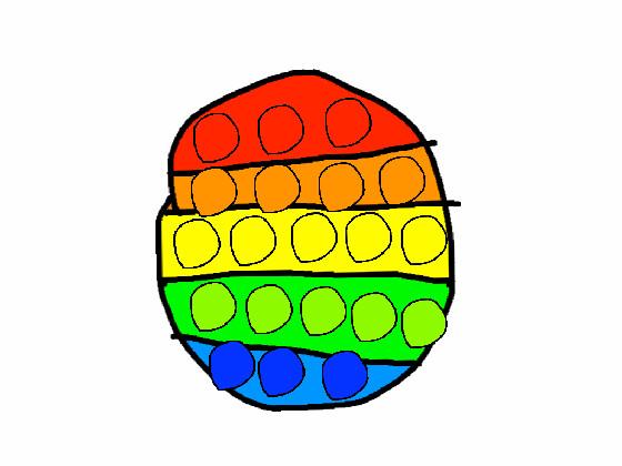rainbow pop-it