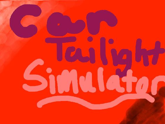 Car Tailight Simulator