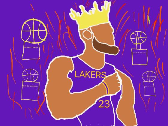 LeBron James Drawing