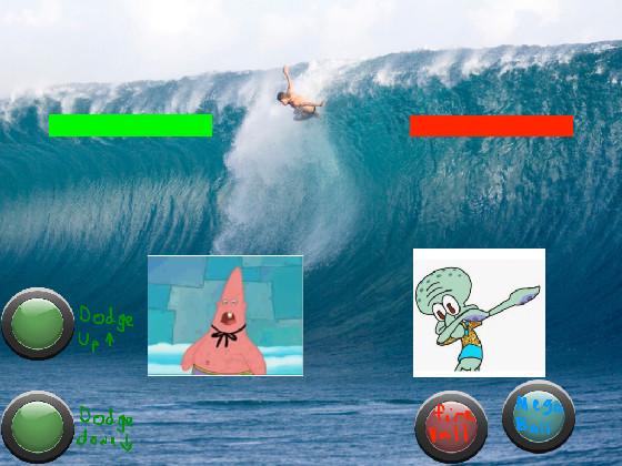 squidward vs patrick 1000