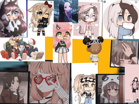 cute gacha and anime! :D (remixed dont judge but i added some photos of my own :D)