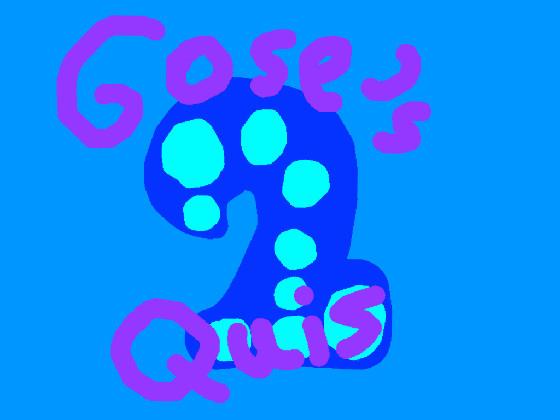 Gose&#039;s quiz 2 1