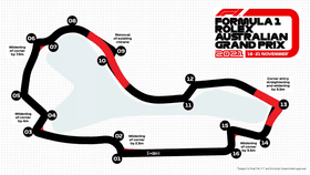 F1 Melbourne Circuit(Racing Point Special Car From Nowonwards)