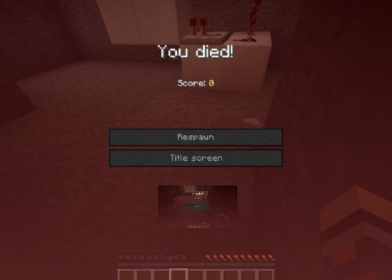 Minecraft but, oh no! you died!