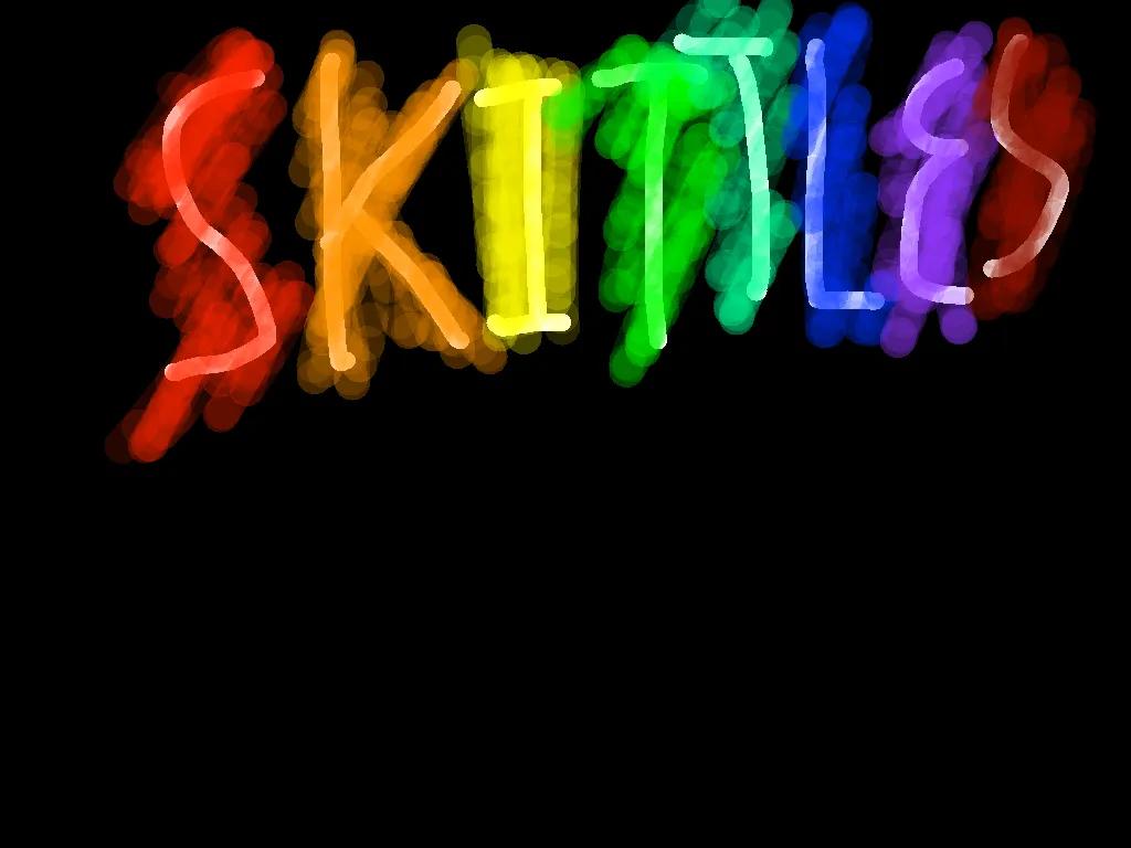 Skittle Exploision! 1 1 1 1