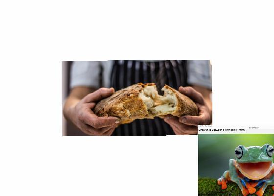 exploding bread
