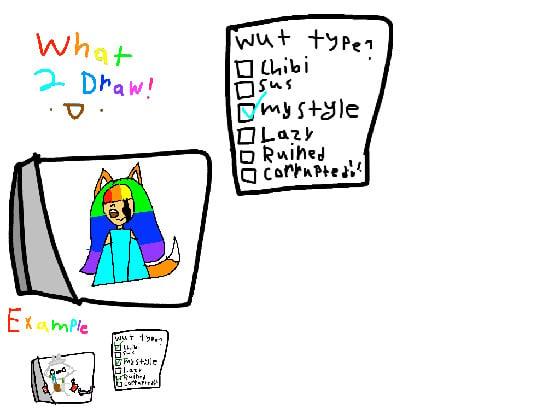 what 2 draw! 1