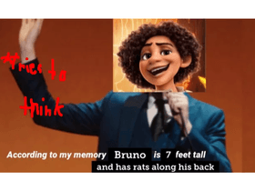 when encanto is being sus