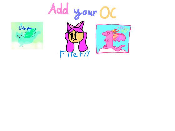Add your OC 1 1