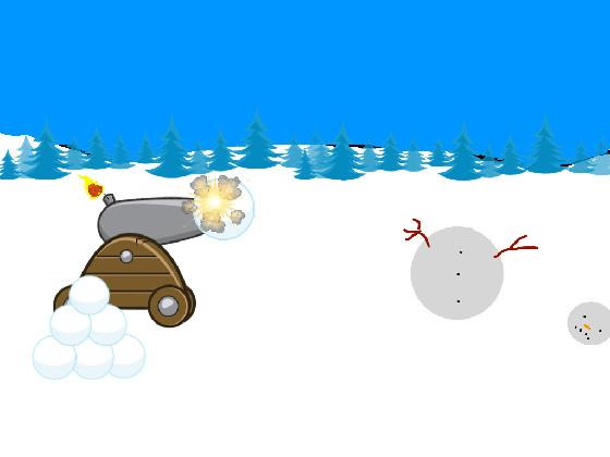 Snow ball cannon 1