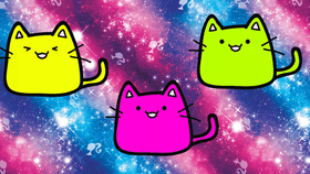 rainbow cats animation