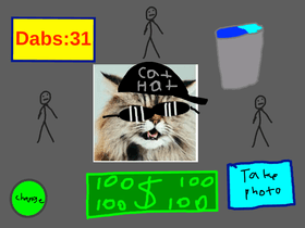 Cool cat dab clicker!