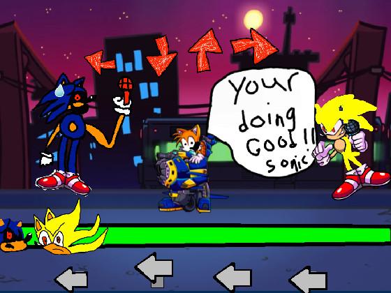 sonic vs sonic.exe