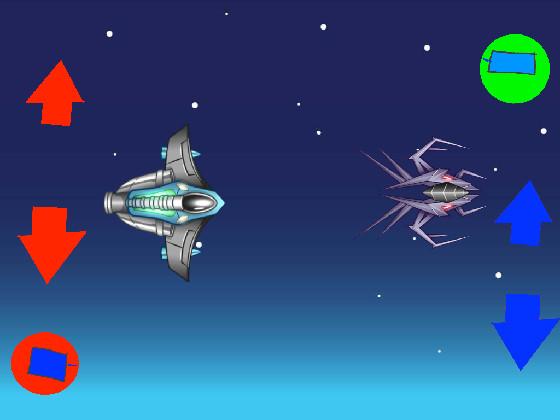 2 player spaceship battle