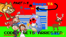 CODEY GETS ARRESTED SEASON 2 PART 6 (WITH GABE TV SCREEN BUGS)