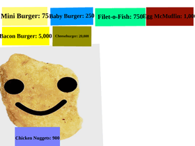 Chicken Nugget Clicker remade