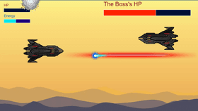 spaceship vs boss