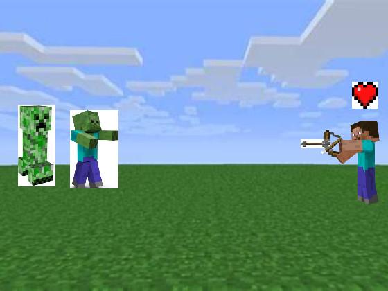 Minecraft shooter 1