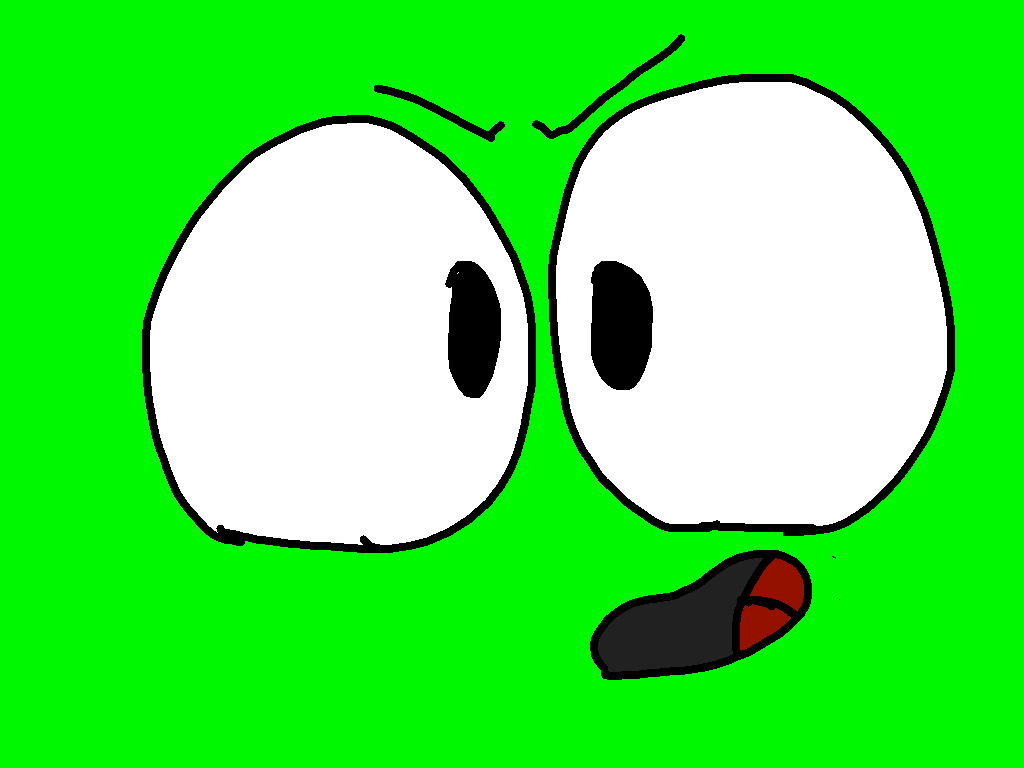 Sad green screen animation 1