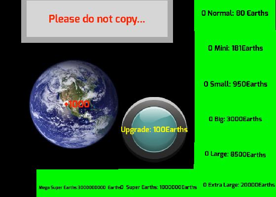 Earth Clicker