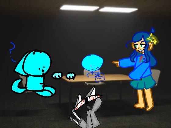 Add your oc to the interrogation room