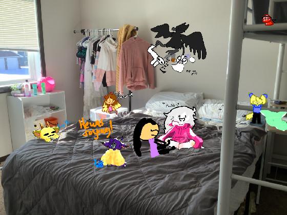 Add ur oc in meh room  1
