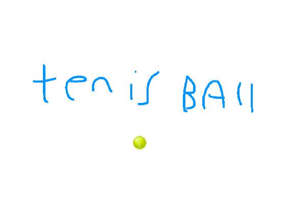 tenis ball