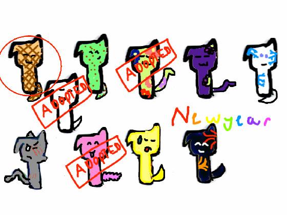 Adoptables Set 2! 1 1 1