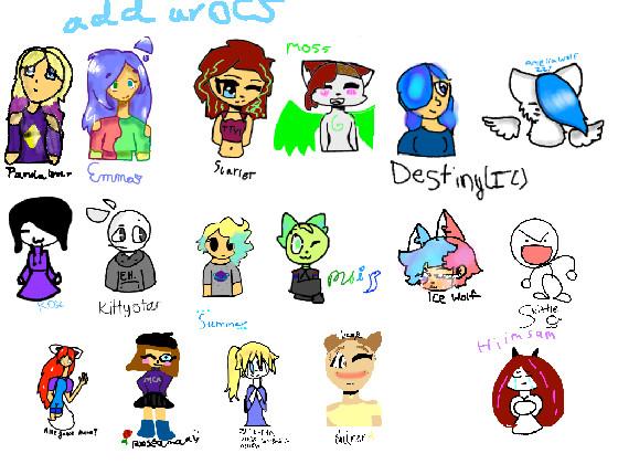 Add your oc’s! 1