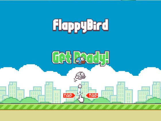 the rock flappy bird
