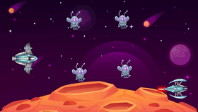 Space Game by Rakhee
