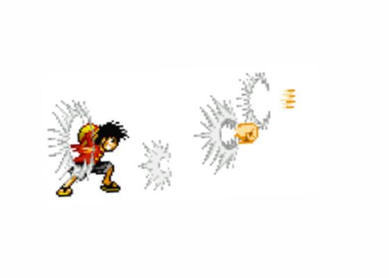 luffy using jet gattiling