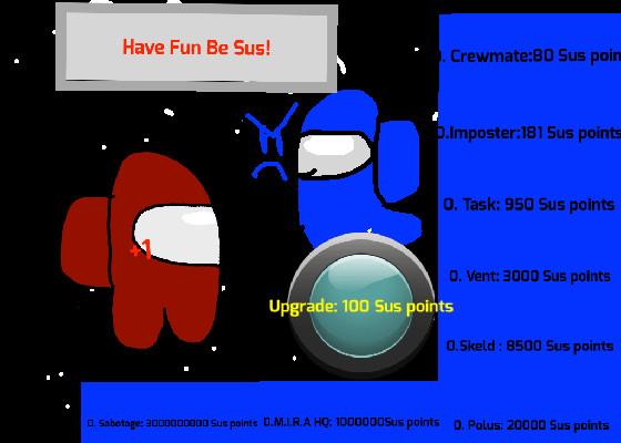 Sus Among Us Clicker