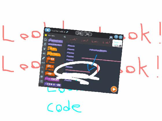 Look for code blocks! 1