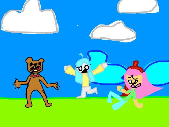 i put my oc making a scene