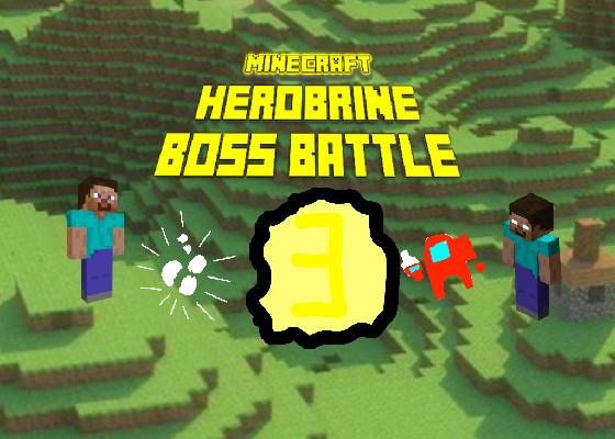 minecraft herobrine boss battle 3