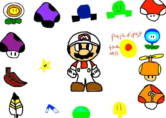 davidSuper Mario power ups 