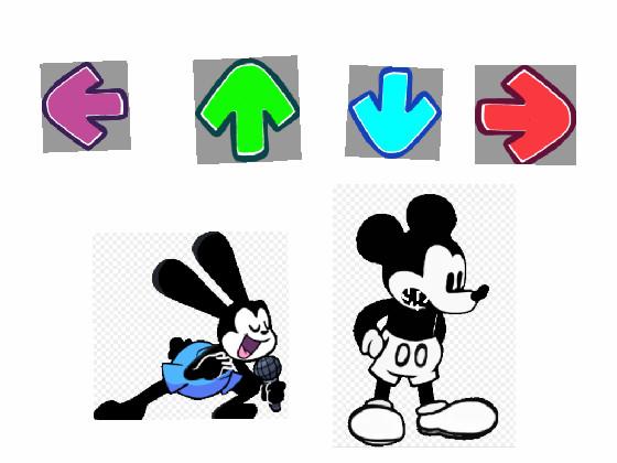 Fnf Mickey + Oswald test 1