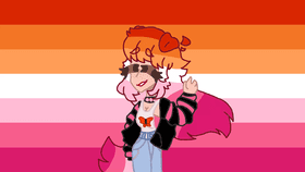 Lgbt+ Pride Flags//Lesbian