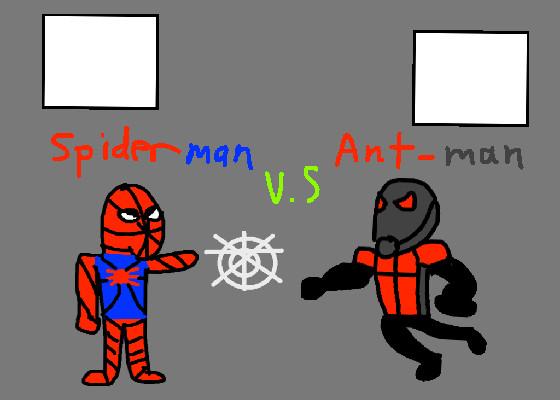 spider man vs ant man 1 1 1