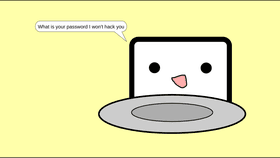 Really really nice  tofu he just wants to know your password because he's your best friend!