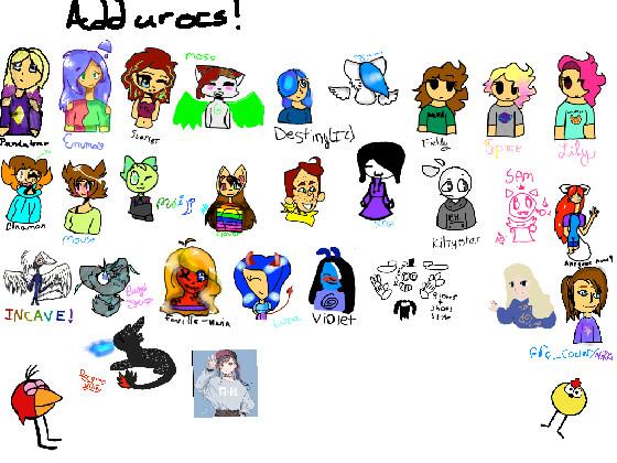 Add ur ocs!  2